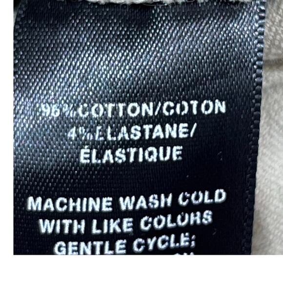 Lafayette 148 Women’s Size 16 Khaki Cropped Pants Stretch Cotton Dress Trousers - Picture 4 of 8